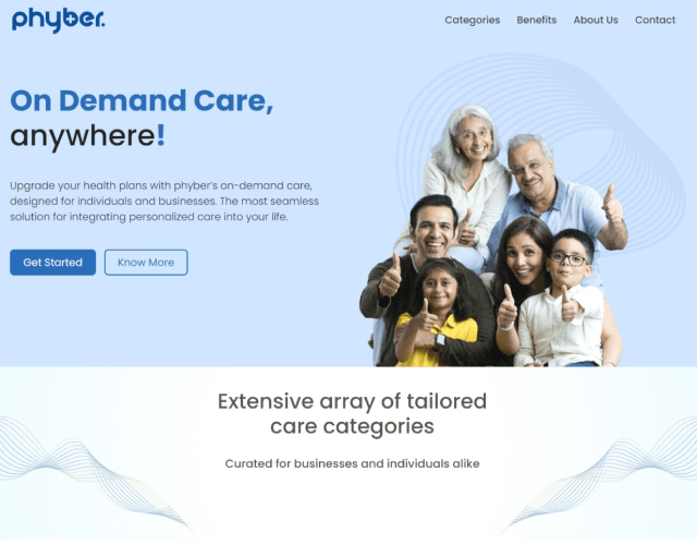 Phyber Website Development